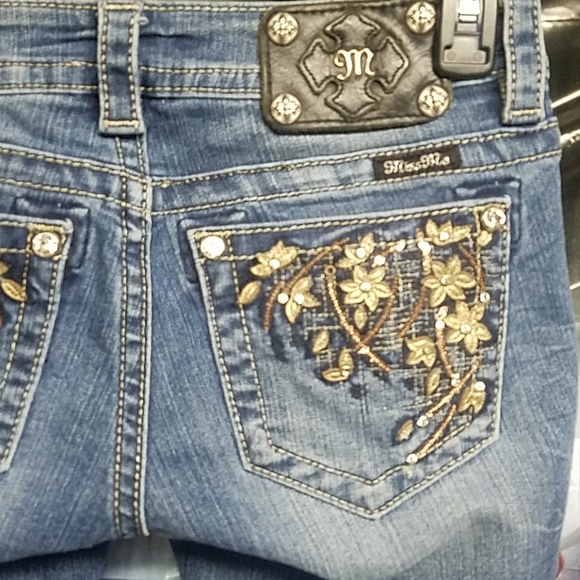 👠💋👠Beautiful Miss Me jeans signature rise 26x34 - Picture 3 of 10